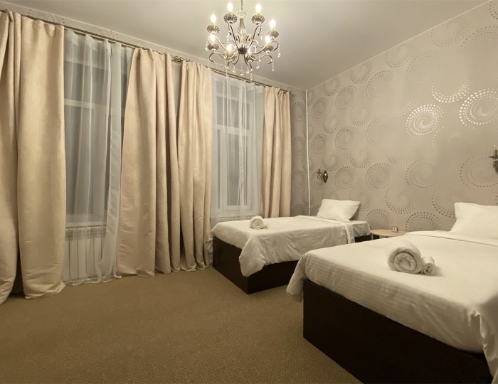 Первая категория "стандарт" с одной большой или двумя отдельными кроватями - Бутик отель Statler / Статлер Бийск