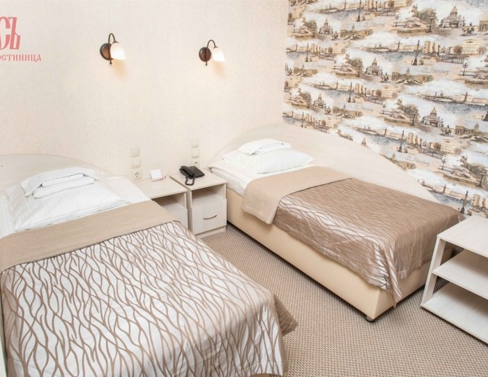 НОМЕР ЧЕТВЕРТОЙ И ВТОРОЙ КАТЕГОРИИ ДВУХМЕСТНЫЙ - Гостиница «Русь» Барнаул