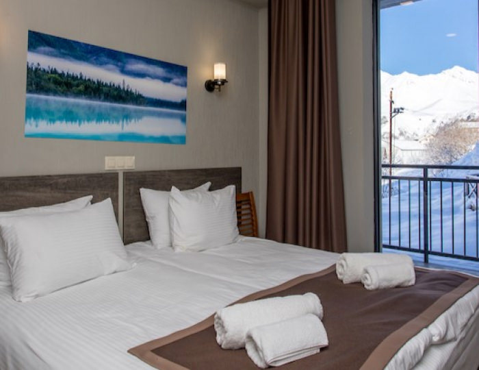 Standard 2-местный с балконом - Отель GeoGraphy Hotels / ГеоГрафия Гудаури