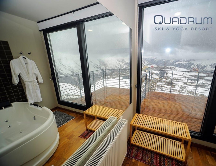 Junior Suite 2-местный - Отель Quadrum Ski & Yoga Resort / Квадрум Ски и Йога Резорт Гудаури
