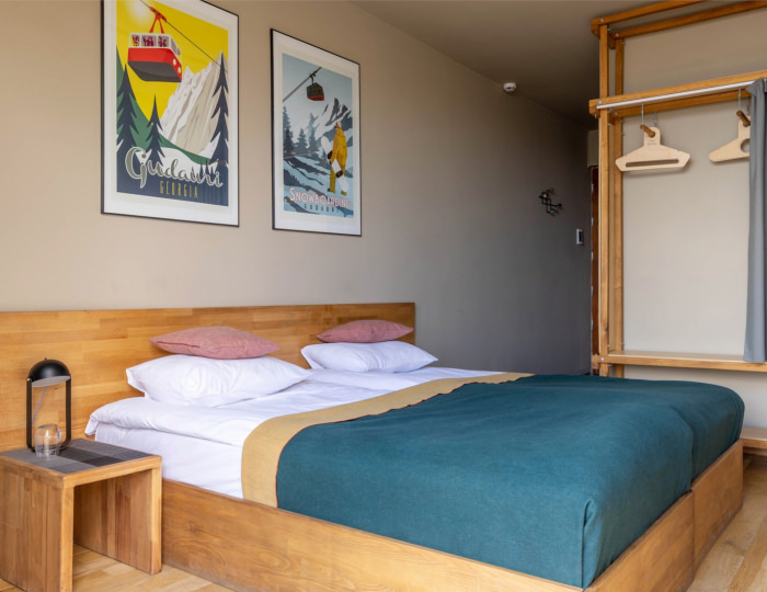 Standard 1-местный с террасой - Отель Quadrum Ski & Yoga Resort / Квадрум Ски и Йога Резорт Гудаури