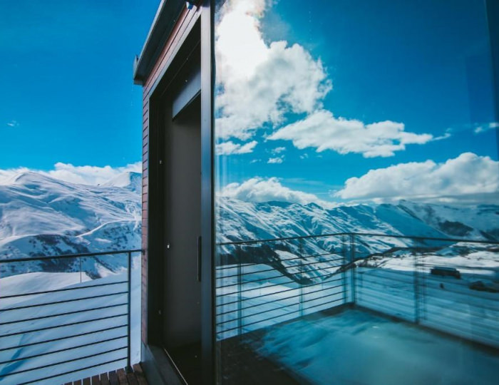 Standard 1-местный с террасой - Отель Quadrum Ski & Yoga Resort / Квадрум Ски и Йога Резорт Гудаури