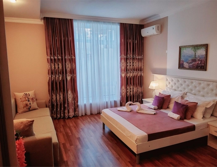 Номер на 1 этаже (удобства на этаже) - Гостевой дом «Прага» Кабардинка