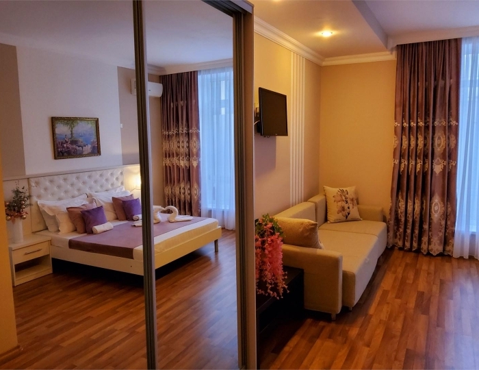 Номер на 1 этаже (удобства на этаже) - Гостевой дом «Прага» Кабардинка