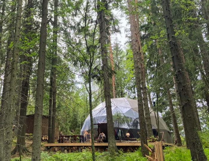 Глэмпинг Vily Uley / Вили Улей Карелия Сортавала