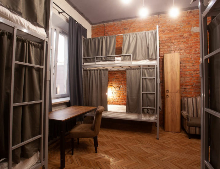 Место женский хостел на 6 чел. - Хостел Murman Loft Hotel / Мурман Лофт Мурманск