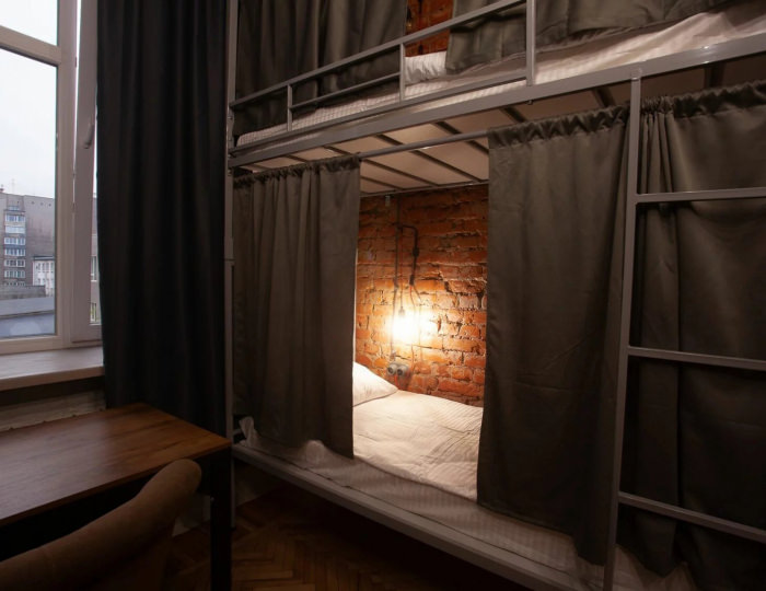 Место женский хостел на 6 чел. - Хостел Murman Loft Hotel / Мурман Лофт Мурманск