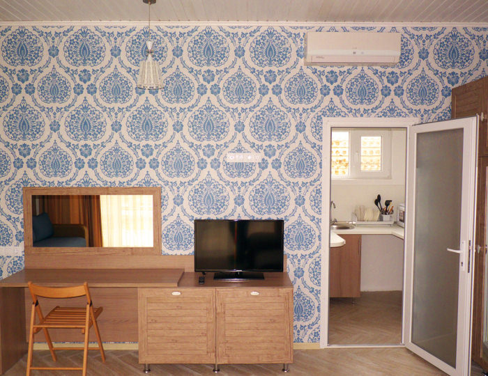 Апартаменты 2-местные 1-комнатные с кухней и балконом - Гостевой дом «МНБ Поповка» Поповка