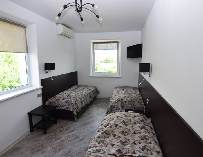 Апартаменты 6-местные 3-комнатные тип 2 с кухней - Гостевой дом «МНБ Поповка» Поповка