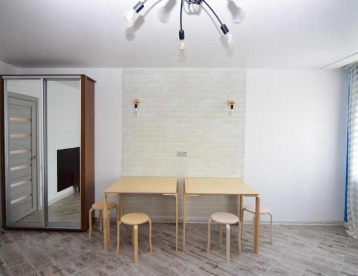 Апартаменты 6-местные 3-комнатные тип 2 с кухней - Гостевой дом «МНБ Поповка» Поповка