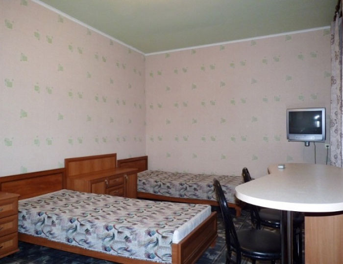 Полулюкс 2-местный 1-комнатный с террасой тип 1 - Гостевой дом «МНБ Поповка» Поповка