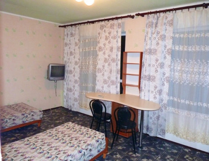 Полулюкс 2-местный 1-комнатный с террасой тип 1 - Гостевой дом «МНБ Поповка» Поповка