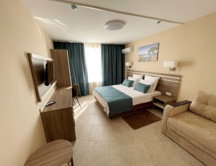 Делюкс 5-местный 2-комнатный с видом на море - Отель Parus / Парус Поповка