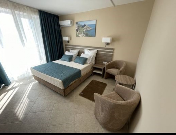 Делюкс 5-местный 3-комнатный с видом на море - Отель Parus / Парус Поповка