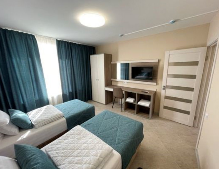 Делюкс 5-местный 3-комнатный с видом на море - Отель Parus / Парус Поповка