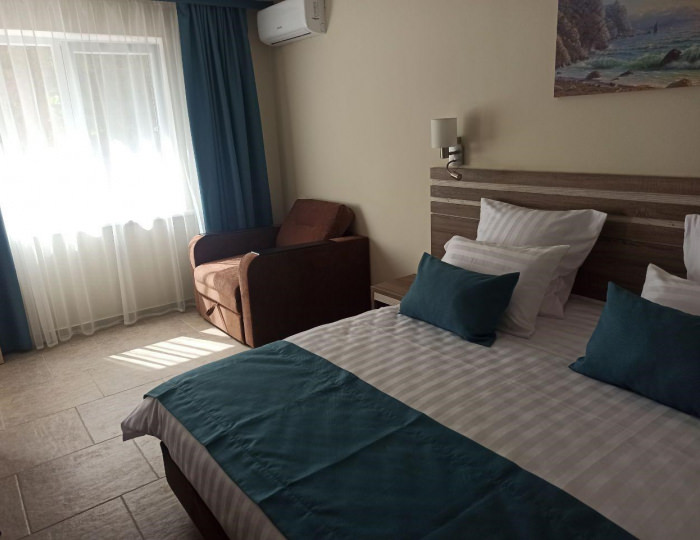 Люкс 5-местный 2-комнатный с беседкой - Отель Parus / Парус Поповка