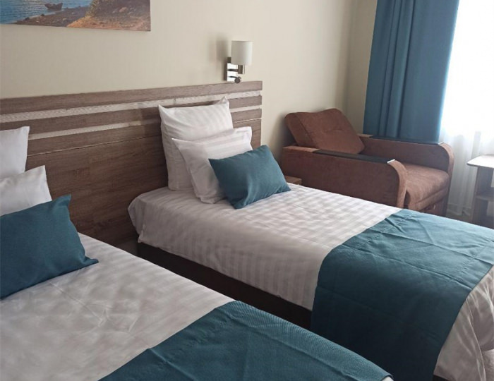 Люкс 5-местный 2-комнатный с беседкой - Отель Parus / Парус Поповка