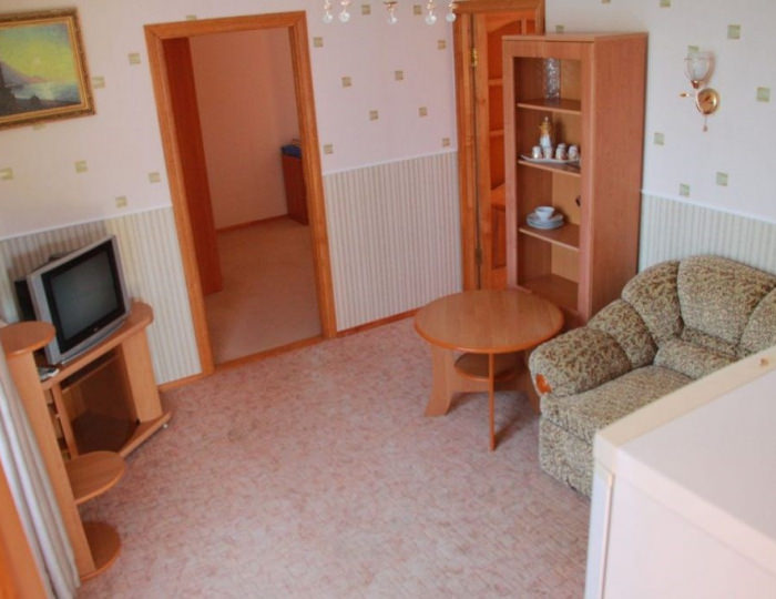 Семейный Люкс 5-местный 3-комнатный с балконом - Отель Parus / Парус Поповка