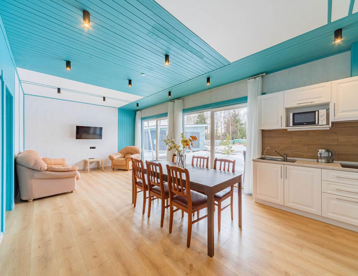 Коттедж панорамный с сауной - Отель «Корабль» Большое Ивановское