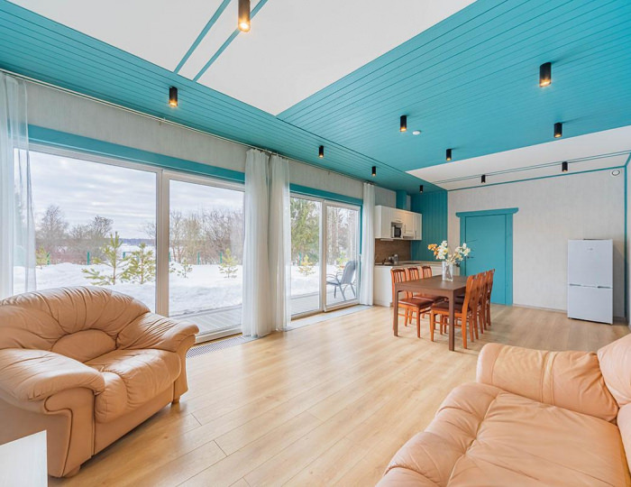 Коттедж панорамный с сауной - Отель «Корабль» Большое Ивановское