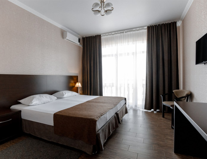 Стандарт 2-местный вид на реку - Отель «Голден Резорт» Новомихайловский