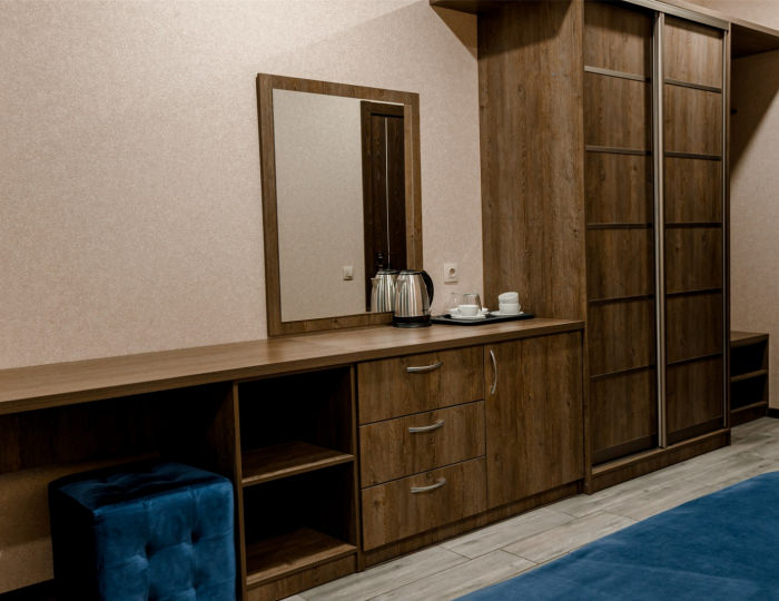 Стандарт 3-местный вид на бассейн 5 этаж - Отель «Голден Резорт» Новомихайловский