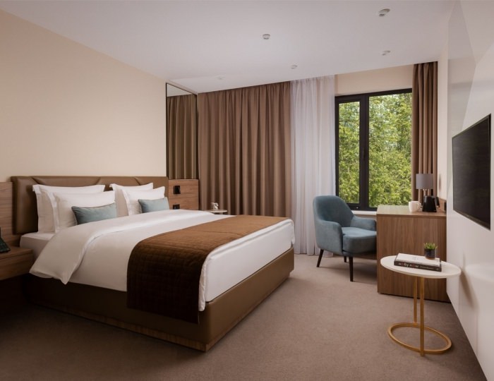 СТАНДАРТ с одной широкой кроватью - Отель Palmira Garden Hotel & SPA / Пальмира Гарден