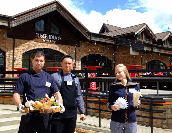 Кафе «Берлога» - Отель Ski Village / Ски Вилладж Красная Поляна