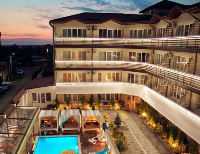 Отель Meduza Club / Медуза Клуб Прибрежное