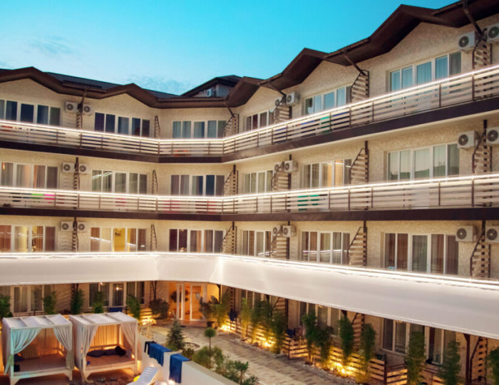 Отель Meduza Club / Медуза Клуб Прибрежное