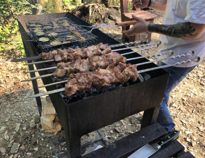 Зона Барбекю - Отель «28» Роза Хутор