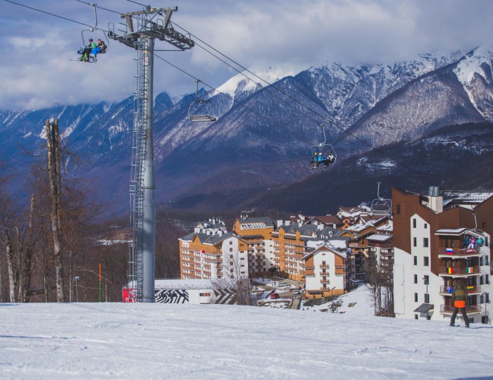 Подъемники - Отель «28» Роза Хутор