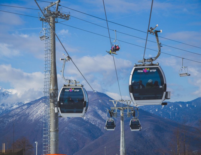 Подъемники - Отель «28» Роза Хутор