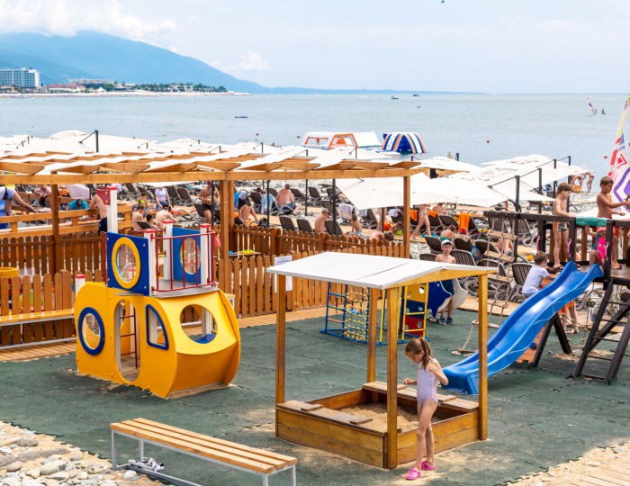 Пляж «Роза Хутор» - Отель «28» Роза Хутор