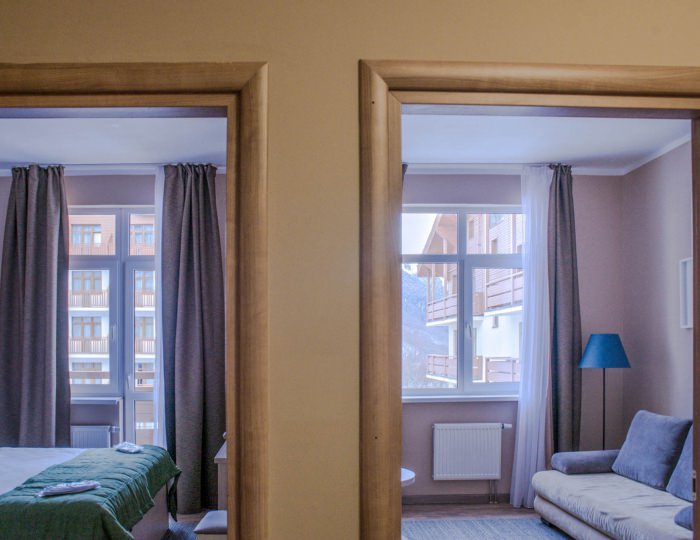 Улучшенный двухкомнатный номер - Отель «28» Роза Хутор