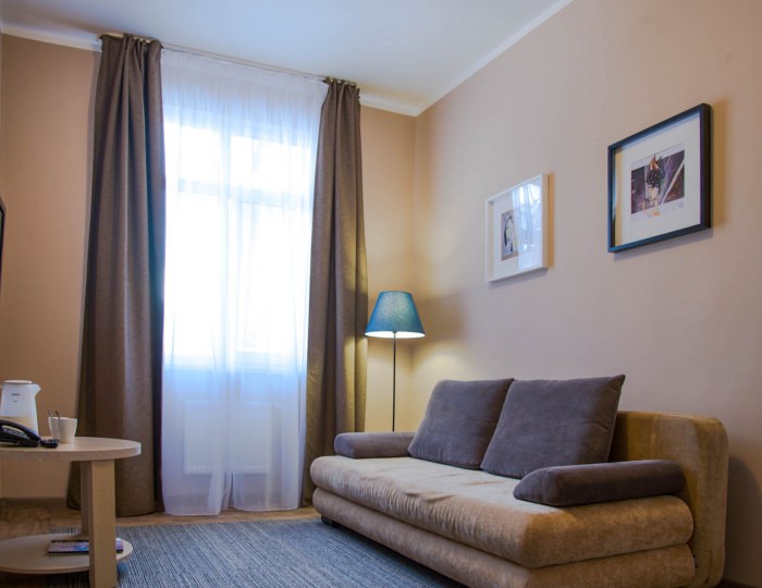 Улучшенный двухкомнатный номер - Отель «28» Роза Хутор