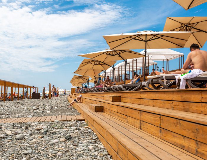 Пляж «Роза Хутор» - AYS Design Hotel / Айс Дизайн Отель