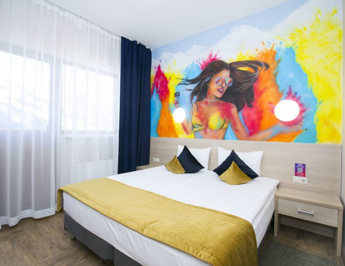 Двухкомнатный полулюкс - BoogelWoogel Bar & Hotel / БугельВугель Бар и Отель