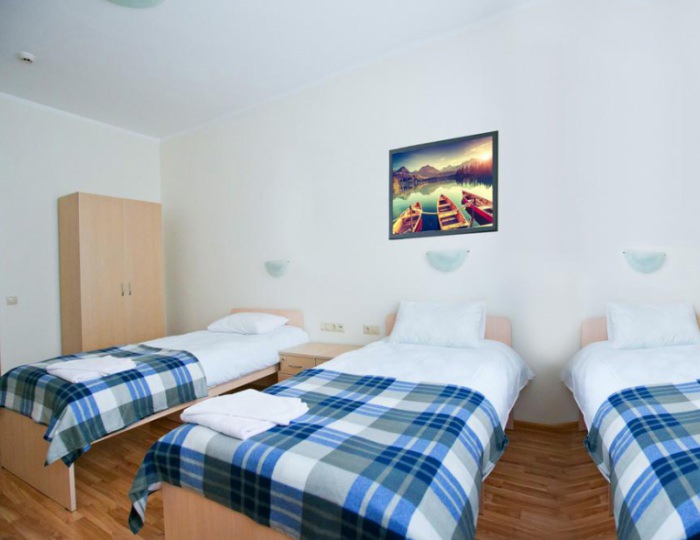 Трехместный номер - Отель «Приют Панды»