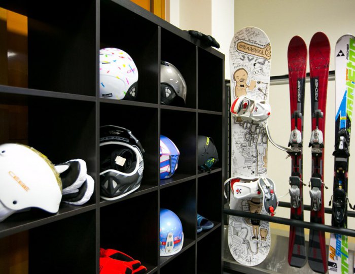 Место для хранения спортинвентаря - Отель «Приют Панды»