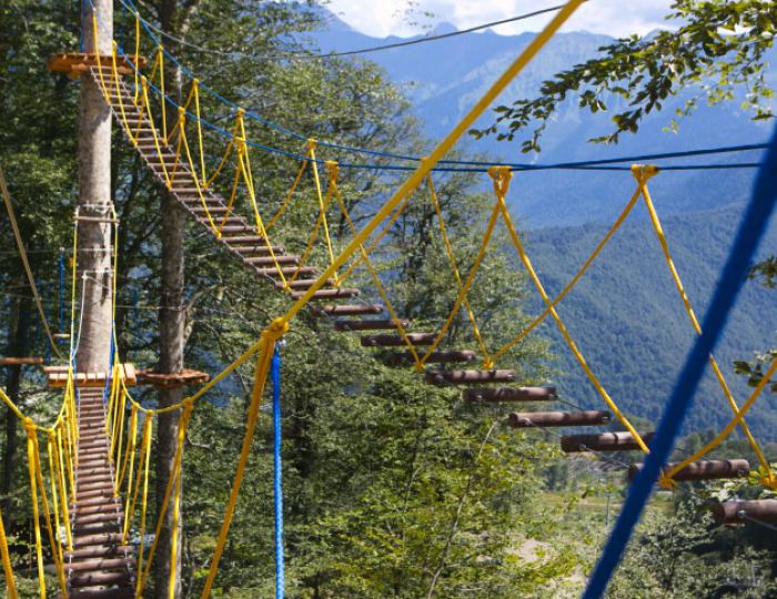 Веревочный парк «Йети Парк» - Отель «Приют Панды»