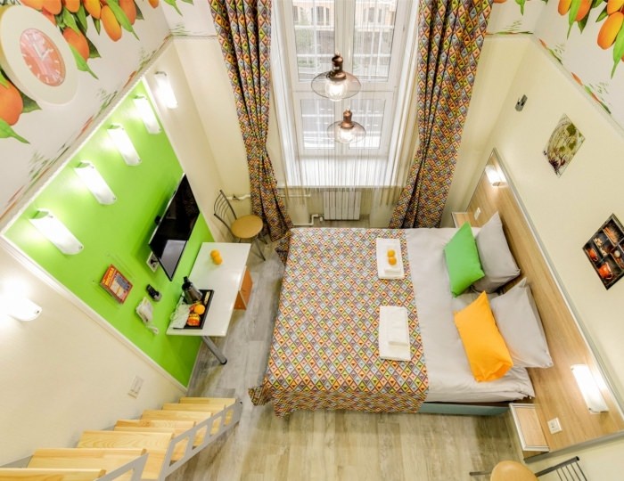 DBL comfort (oranges) - Гостиница «АВИТА Красные ворота»