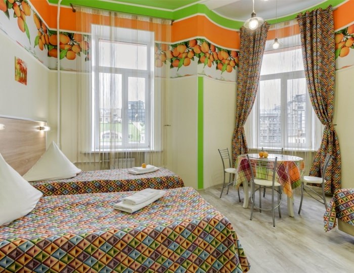 QUADRUPLE comfort (oranges) - Гостиница «АВИТА Красные ворота»