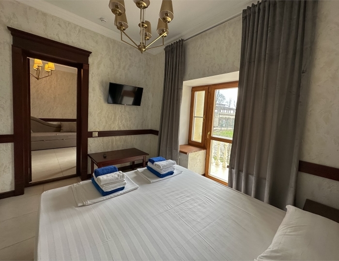 Двухместный двухкомнатный комфорт (Пушкино) - Парк-отель «Джубга»