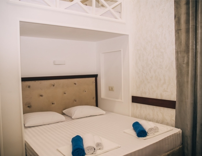 Семейный комфорт 4-х местный, двуспальная кровать (корпус Пушкино) - Парк-отель «Джубга»