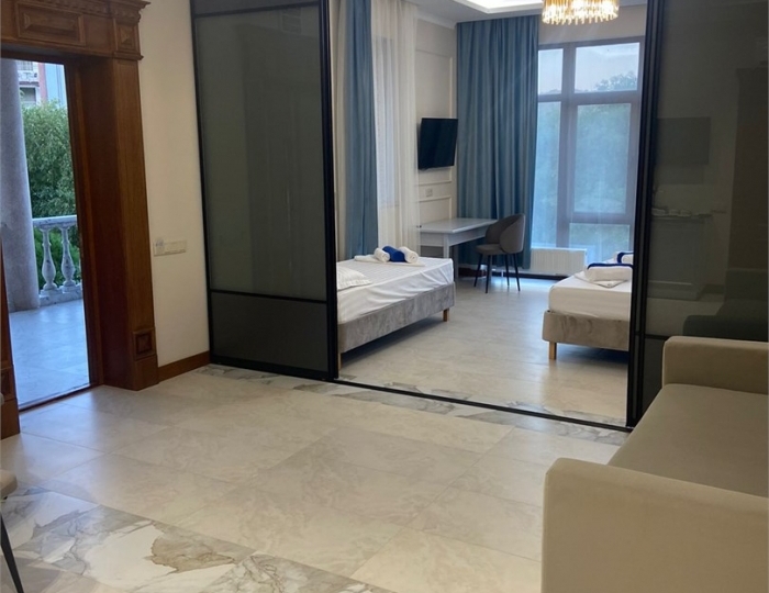 3-х местные апартаменты с кухней - Парк-отель «Джубга»