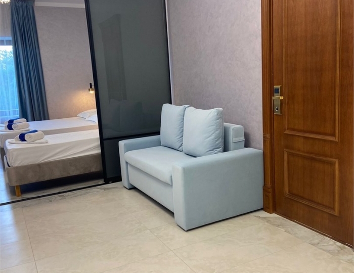 3-х местные апартаменты с кухней - Парк-отель «Джубга»