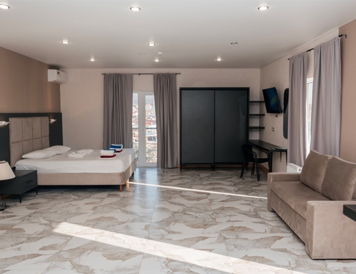 Апартамент с кухней 3-местные 1 комнатные - Парк-отель «Джубга»