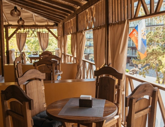 Рестораны и бары - Парк-отель «Джубга»