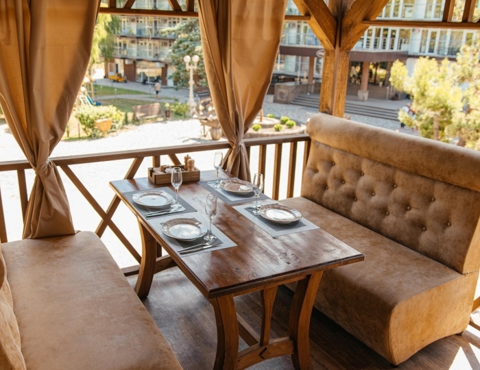 Рестораны и бары - Парк-отель «Джубга»